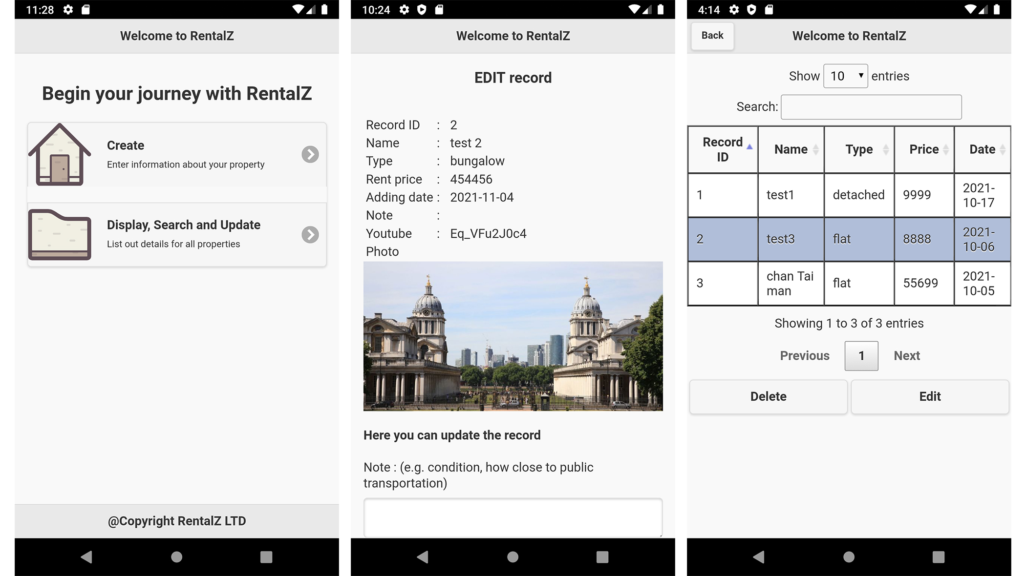 Rental Finder